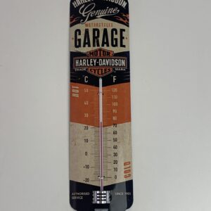 Harley Davidson Garage thermometer metaal 28 cm