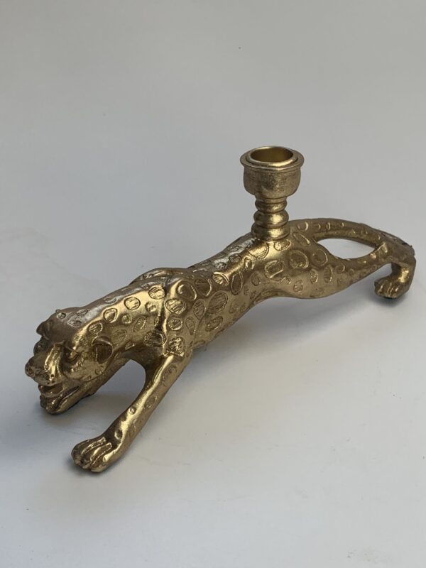 Gouden kandelaar panter - Afbeelding 2