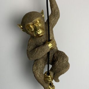 Gouden Aap hanglamp 39 x17 x 12 cm