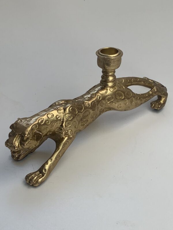 Gouden kandelaar panter - Afbeelding 3