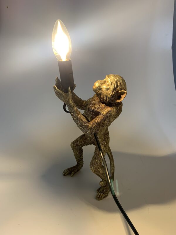Gouden "brandweer" apenlamp - Afbeelding 3