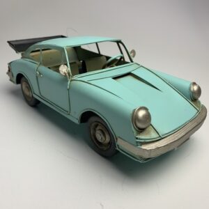 Metalen decoratie Porsche 911 Look Metaal Blauw