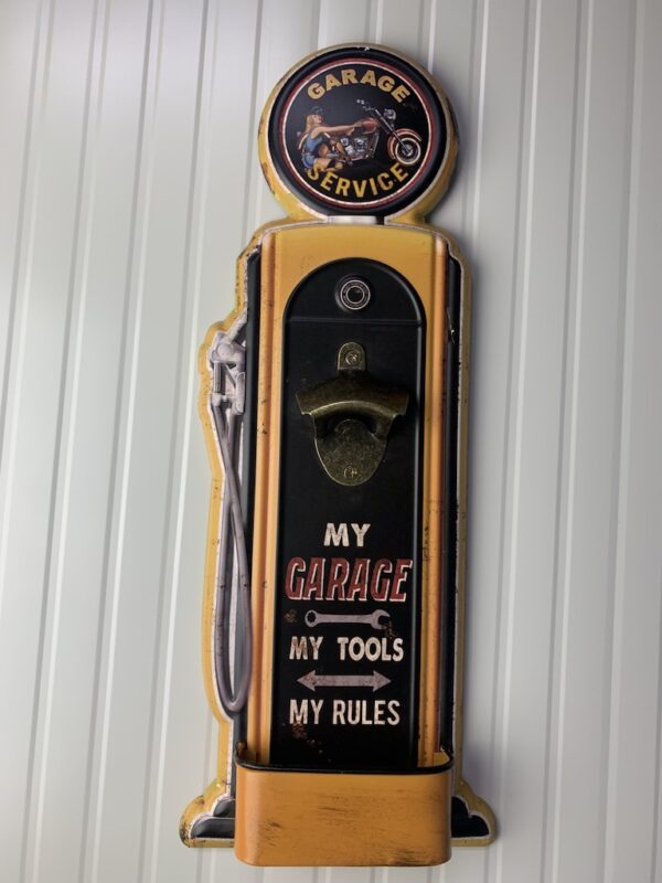 Opener ?MY Garage My Tools My Rools ? Metaal voor aan de wand - Afbeelding 4