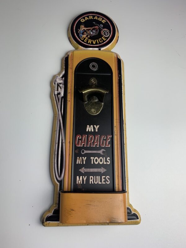 Opener ?MY Garage My Tools My Rools ? Metaal voor aan de wand - Afbeelding 5