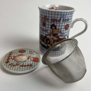 Thee mok met zeef "Take away"