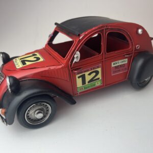 Race eend in het rood