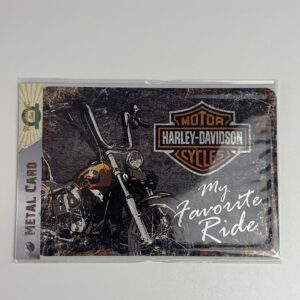 Harley Davidson Metalen Postcard My Favorite ride