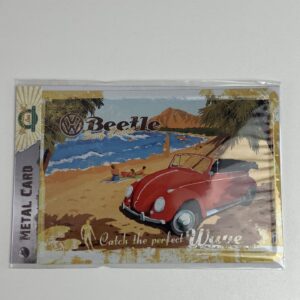 Metalen   Kever Cabrio post kaart