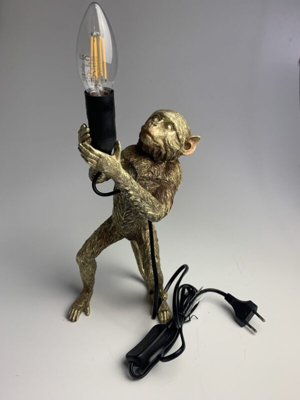 Gouden "brandweer" apenlamp - Afbeelding 8