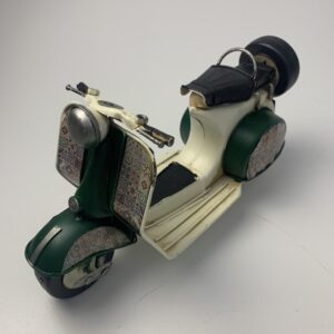 Vespa look retroo scooter metaal 29 x 14 x 9,5 cm
