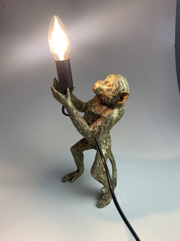 Gouden "brandweer" apenlamp - Afbeelding 4