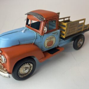 Pick up truck retro look metaal 31cm