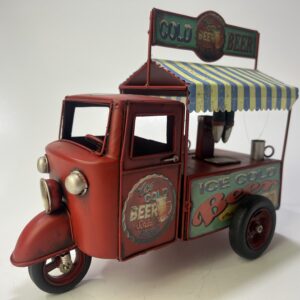 Tuk tuk bier verkoop wagentje Rood