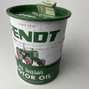 Fendt All Seasons Motor Oil. Money Box Oil Barrel . Spaarpot.